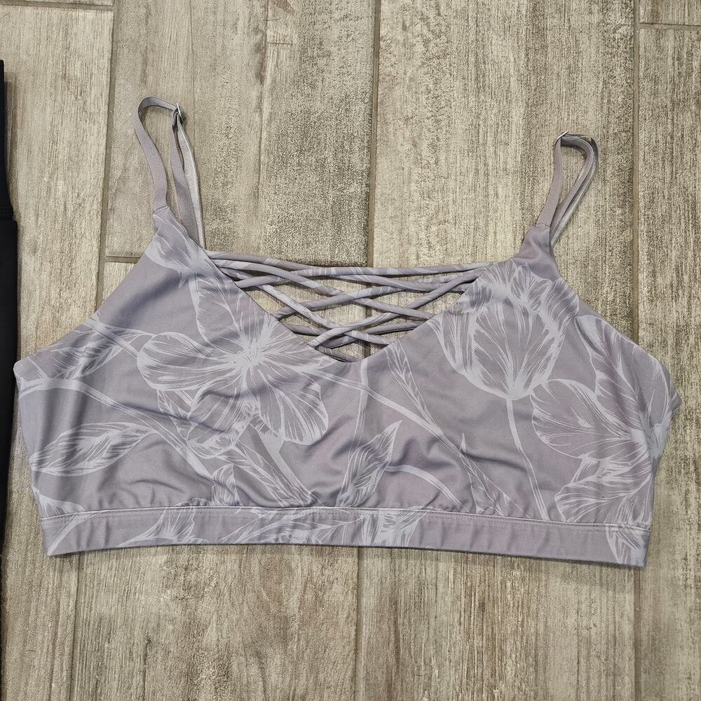 Fabletics Sports Bra & Leggings Set Women’s XXL High Rise Activewear Athleisure - Picture 4 of 12